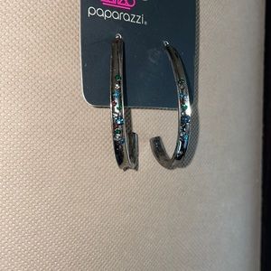 Paparazzi multi half hoops earrings